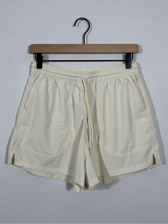 Outdoor Voices Pants - WAS89 {Outdoor Voices} "Rectrek" Cream Bone Off White Hiking Utility Shorts